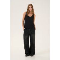 Hoch geschnittene weite Loose-Fit-Jeans