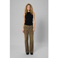 Weit geschnittene High-Waist Vintage-Jeans