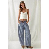 Lässige Barrel-Leg Denim-Jeans