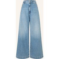 High-Waist Jeans mit weitem Bein