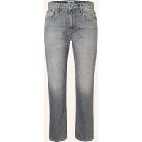 Gerade Jeans mit mittlerem Bund