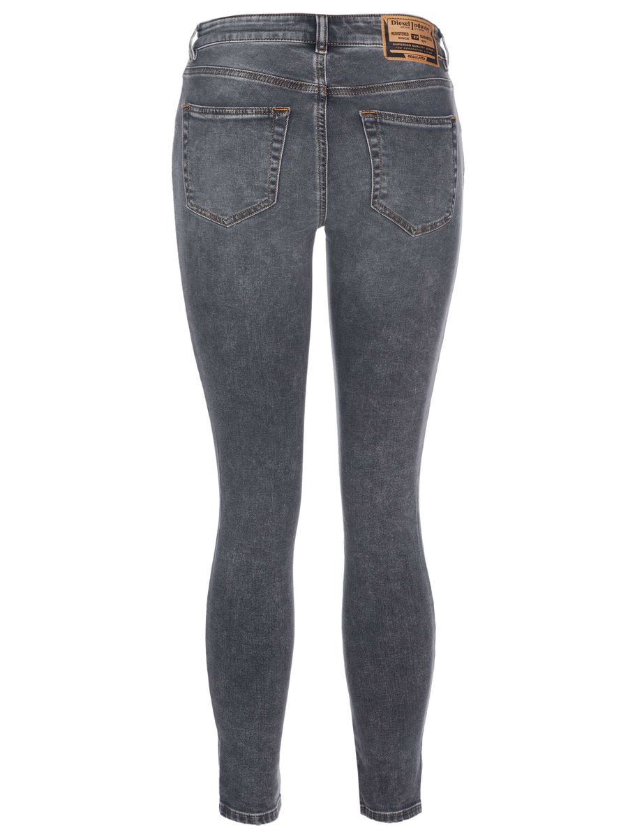 Super Skinny Jeans mit mittlerem Bund