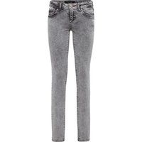 Stonewashed Five-Pocket-Hose im Slim-Fit