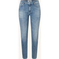 Schmal Geschnittene Mid-Rise Jeans