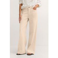 High-Waist Jeans mit geradem Bein