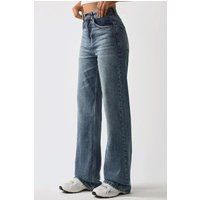 Denim-Hose mit geradem Bein
