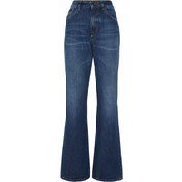 Klassische High-Rise Skater-Jeans