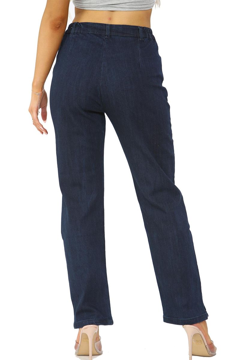 Komfortable Stretch-Jeans mit geradem Bein