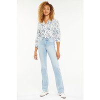 Klassische Straight-Leg-Denim-Jeans
