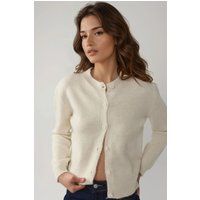 Cardigan mit Rundhalsausschnitt