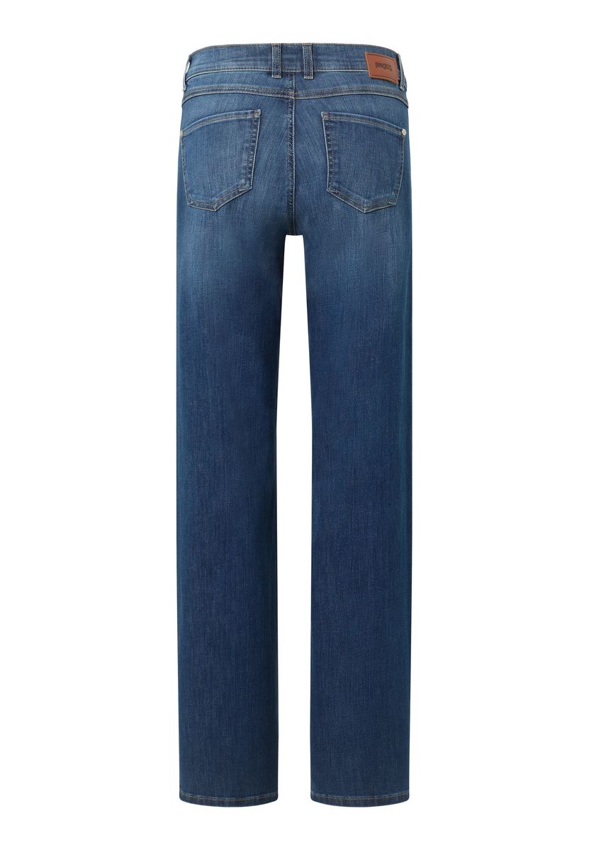 Weit geschnittene Jeans mit aufgesetzten Taschen