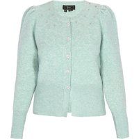 Strickjacke mit Strassstein-Details