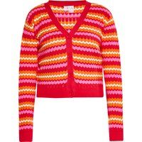 Strickoberteil mit Wellenmuster