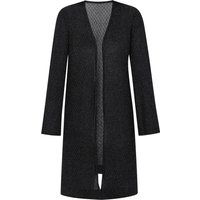 Schimmernder Cardigan mit Ajourmuster