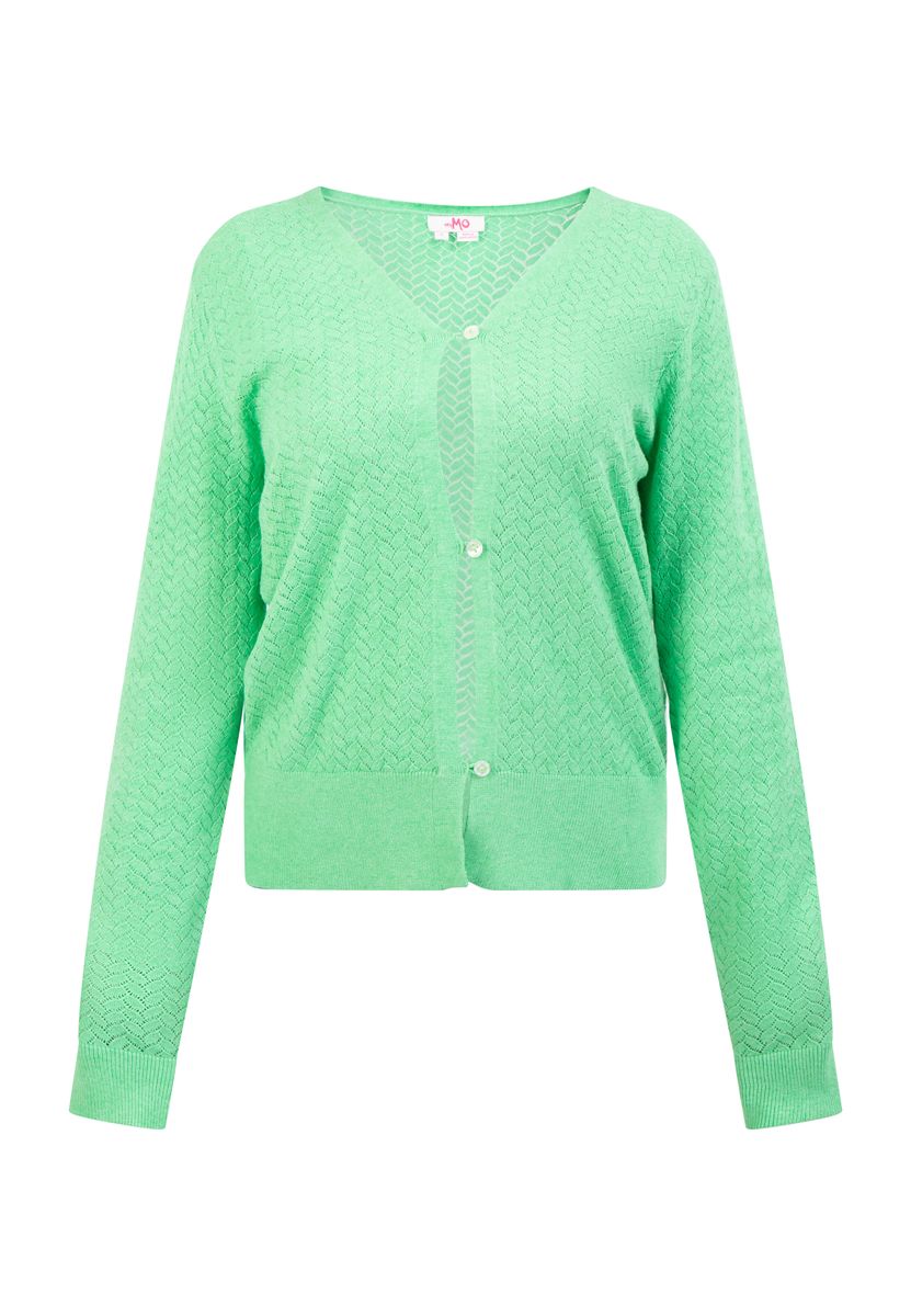 Leichte Strickjacke mit V-Ausschnitt