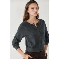 Klassischer Cardigan mit Rundhalsausschnitt