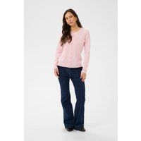 Klassische Strickjacke mit Knopfleiste