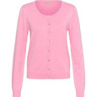 Klassische Strickjacke mit Rundhalsausschnitt