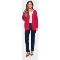 Strickjacke in gerader Passform