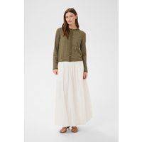 Strukturierter Cardigan mit Streifenmuster