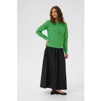 Strickjacke mit grafischem Herzmuster