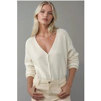 Weicher Wende-Cardigan mit V-Ausschnitt