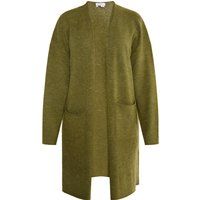 Langer Strickcardigan mit offenem Schnitt