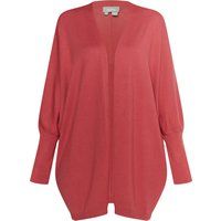Lockerer Offener Strickcardigan