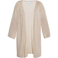 Minimalistischer offener Strick-Cardigan