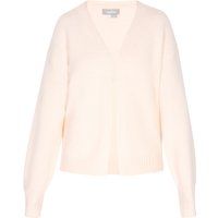 Cardigan mit V-Ausschnitt und verdeckter Knopfleiste