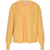 Entspannte Strickjacke mit V-Ausschnitt