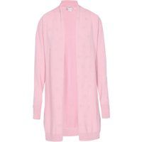 Lange Offene Strickjacke mit Strukturmuster