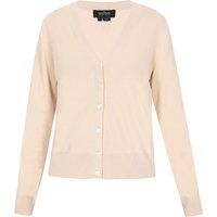 Klassischer Strick-Cardigan mit V-Ausschnitt