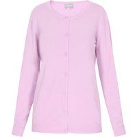 Klassische Strickjacke mit Rundhalsausschnitt