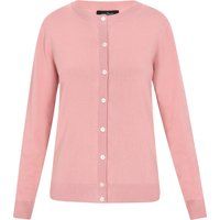 Klassische Strickjacke mit Rundhalsausschnitt