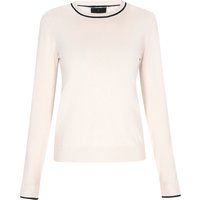 Zeitloser Strickpullover mit Paspeln
