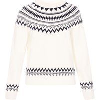 Strickpullover mit klassischem Norwegermuster
