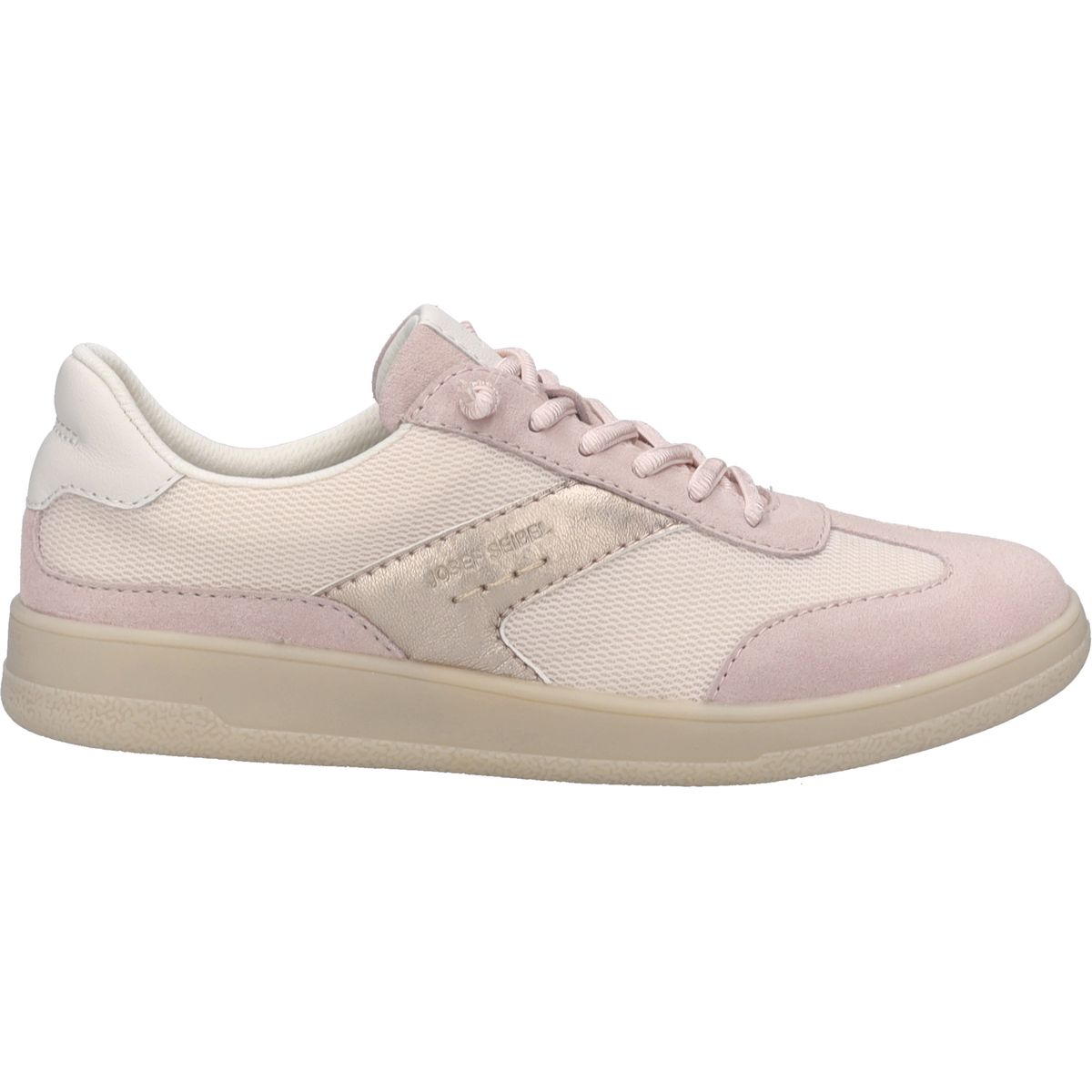 Sportlicher Leder- und Textilsneaker