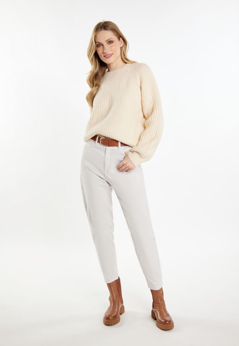 Oversized-Strickpullover mit Raglanärmeln