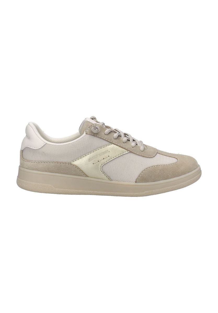Sportliche Leder- und Mesh-Sneaker