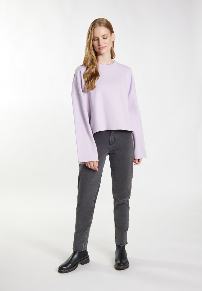 Oversized Sweatshirt aus weicher Baumwolle