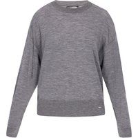 Lockerer Rundhals-Strickpullover