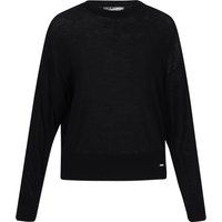 Feinstrickpullover mit Rundhalsausschnitt