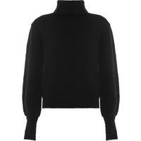 Gemütlicher Rollkragenpullover mit Laternenärmeln