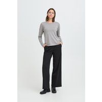 Minimalistisches Langarmshirt mit lockerer Passform