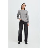 Lockerer Pullover mit Bootausschnitt