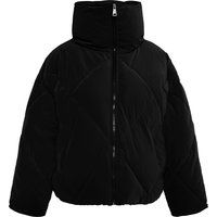 Oversize-Steppjacke mit Rautenmuster