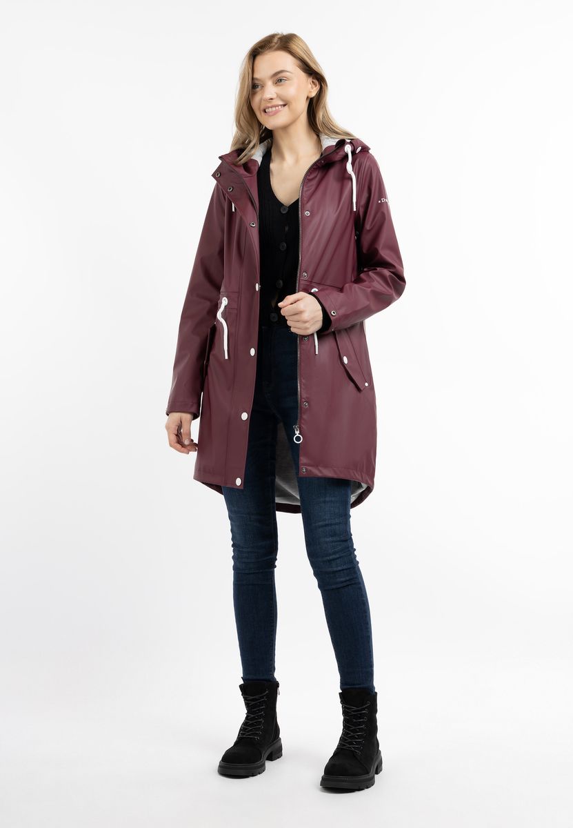 Wasserdichter Parka mit Taillenkordel