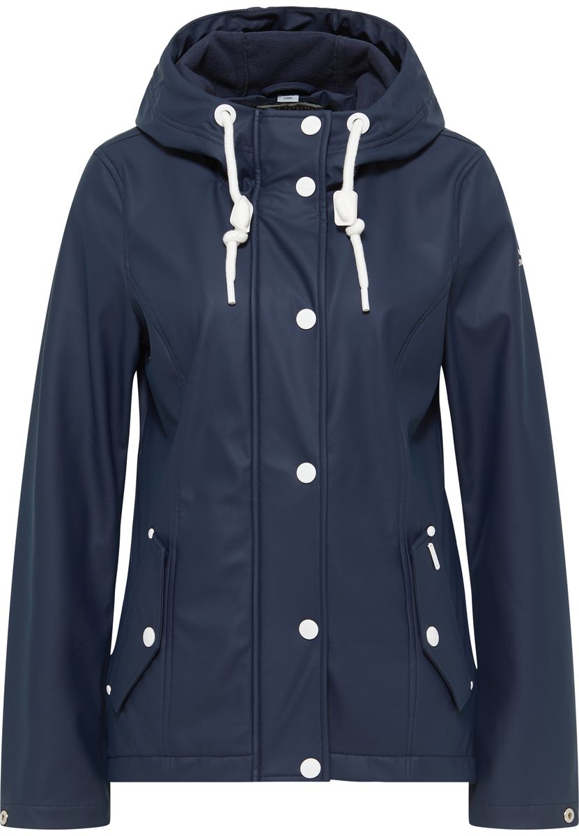 Funktionale Regenjacke mit Kapuze