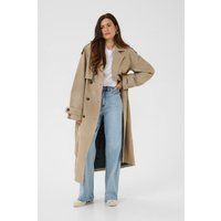 Zweireihiger Trenchcoat in Oversize-Passform